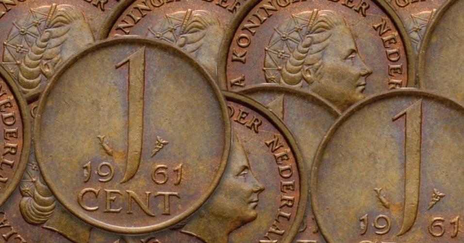 Manchetknopen gemaakt van Nederland Centen