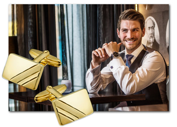 Manchetknopen 14K Goud