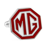 Manchetknopen MG Logo