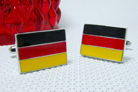 Manchetknopen Vlag Duitsland