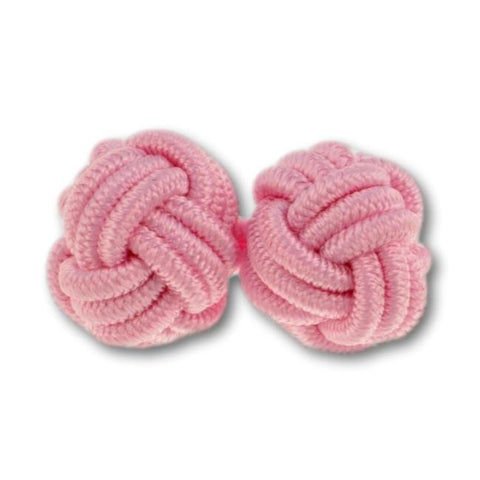 Manchetknopen Roze Gevlochten