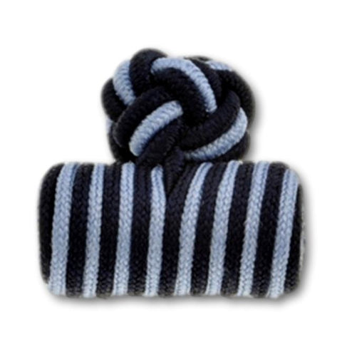 Manchetknopen Blauw Lichtblauw Cilinder