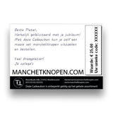 Waardebon - Cadeaubon Zakelijk