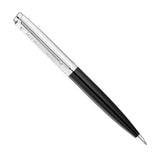 Waldmann Tuscany Balpen - 925/1000 Zilver - Hoogglans Zwart - Inclusief gravure