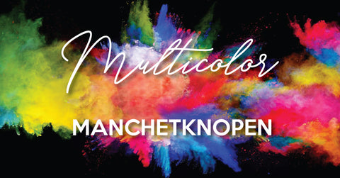 Multicolor Manchetknopen