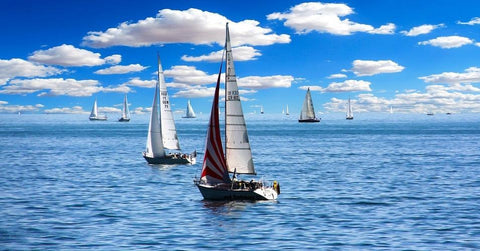 Manchetknopen met Boten en Varen
