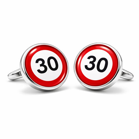 Manchetknopen Verjaardag 30 Jaar