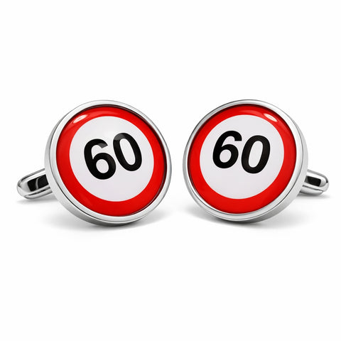 Manchetknopen Verjaardag 60 Jaar