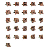 ABC Manchetknopen Scrabbleletters