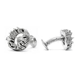 Amsterdam in 925 Zilver – Markante Stadsmanchetknopen