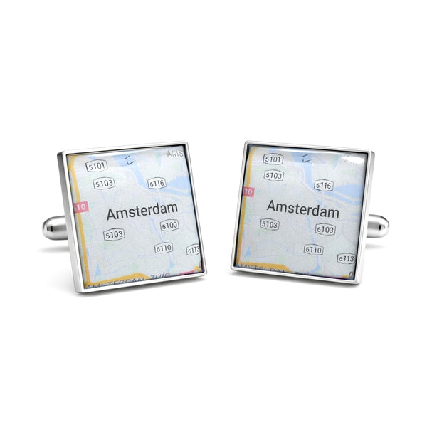 Manchetknopen Amsterdam – Stad op Manchetknopen