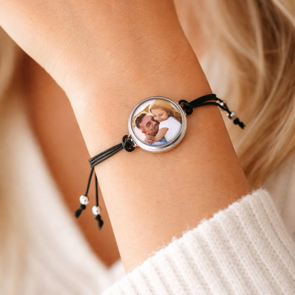 Armband met foto - Zilverkleurig