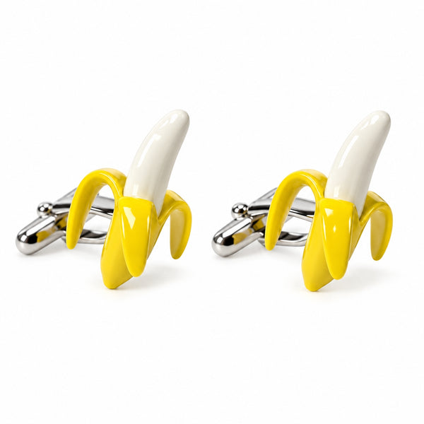 Manchetknopen Banaan