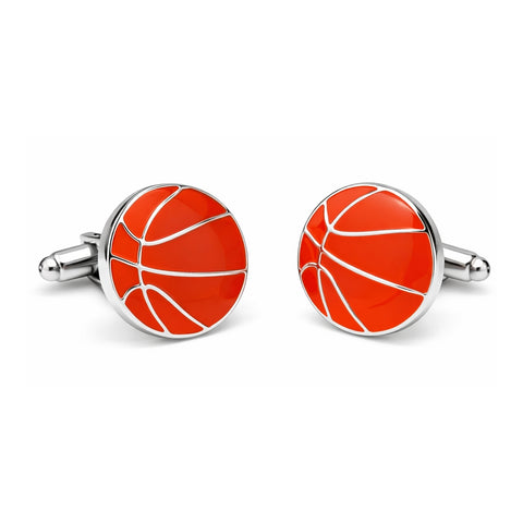 Manchetknopen Rode Basketbal