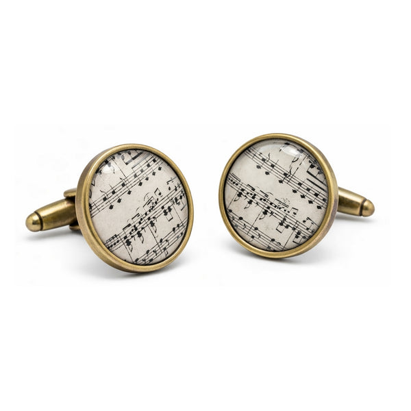 Manchetknopen Bladmuziek