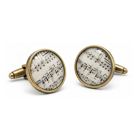 Manchetknopen Bladmuziek