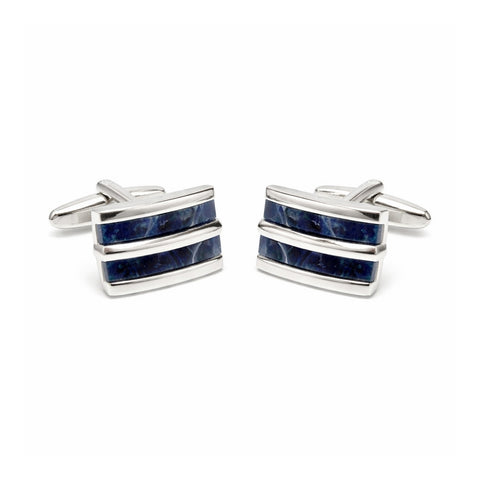 Manchetknopen Ocean Blue