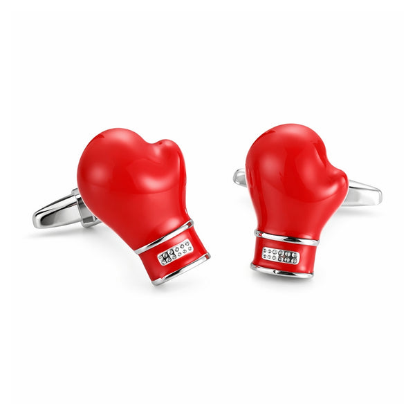 Manchetknopen Bokshandschoenen Rood