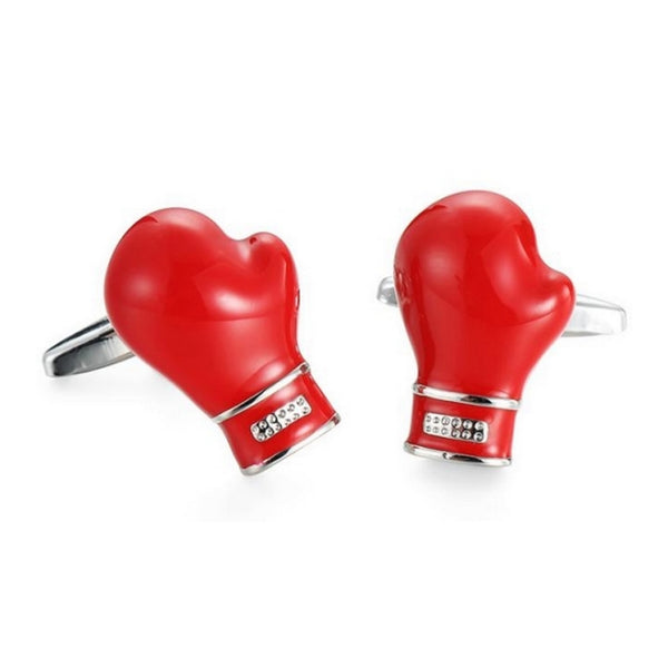 Manchetknopen Bokshandschoenen Rood