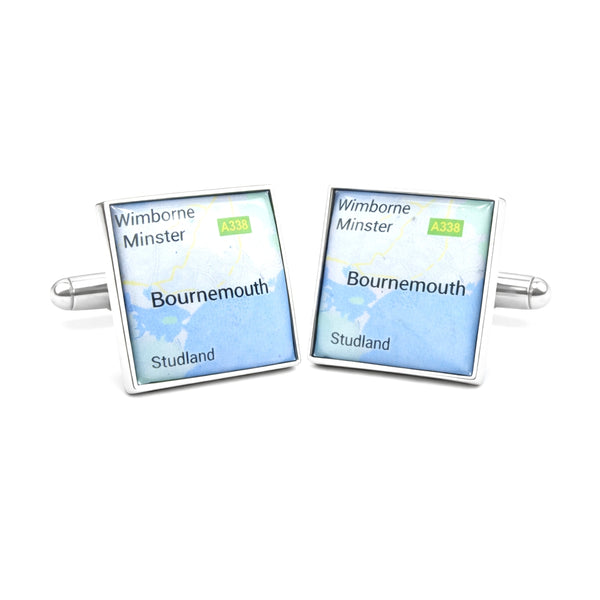 Manchetknopen Bournemouth – Stad op Manchetknopen