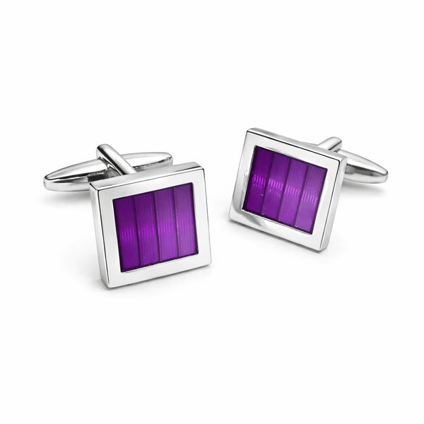 Manchetknopen Boston Paars (mauve)