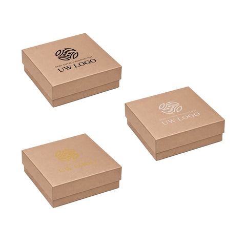 ECO Sieradendoosjes met Eigen Logo – FSC® Karton - Lichtbruin