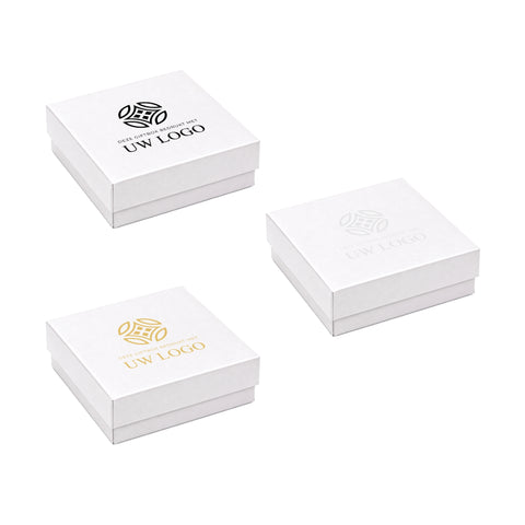 ECO Sieradendoosjes met Eigen Logo – FSC® Karton - Wit