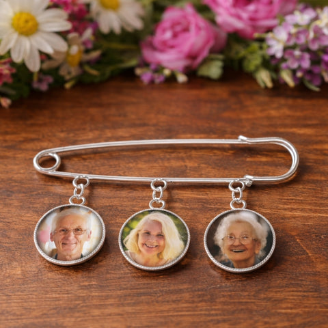 Tijdelijk niet leverbaar - Stijlvolle Fotobroches voor Dierbare Herinneringen