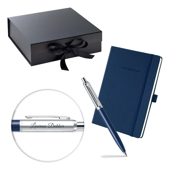 Sheaffer Balpen Sentinel 321 & Conceptum Notitieboek Giftset