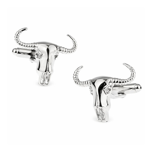 Manchetknopen Buffel Schedel