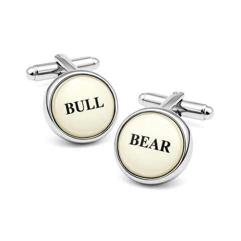 Manchetknopen Financieel Bull & Bear