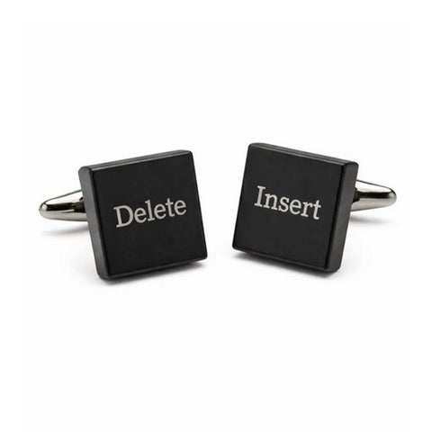 Manchetknopen Delete Insert