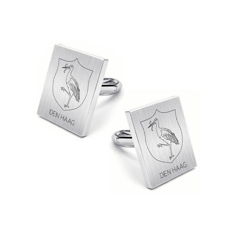 Den Haag Stadswapen Manchetknopen – Residentie met Klasse - Diverse uitvoeringen