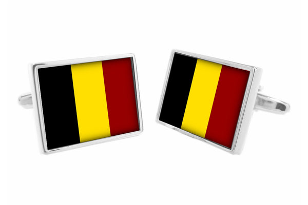 Manchetknopen Belgische vlag