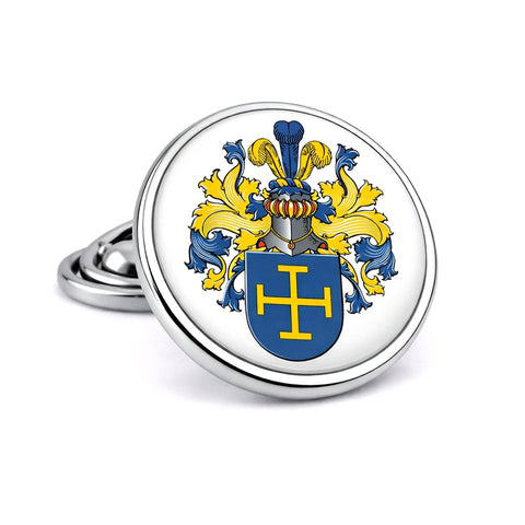 Revers Pin met uw eigen familiewapen - Zilverkleurig