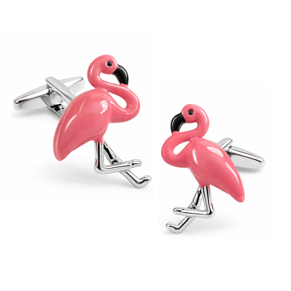 Manchetknopen Flamingo