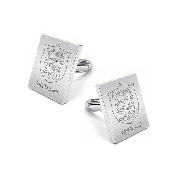 Friesland Stadswapen Manchetknopen – Residentie met Klasse - Diverse uitvoeringen