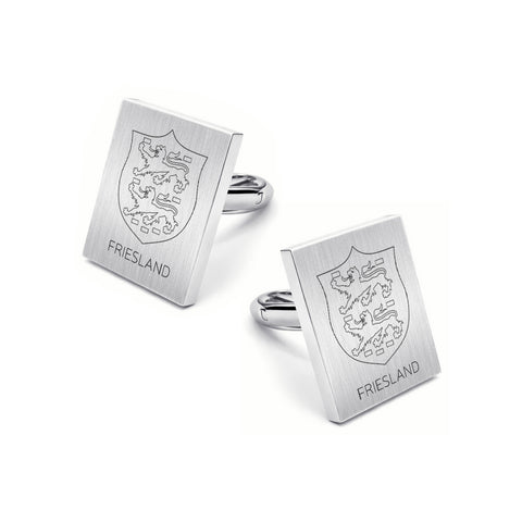 Friesland Stadswapen Manchetknopen – Residentie met Klasse - Diverse uitvoeringen