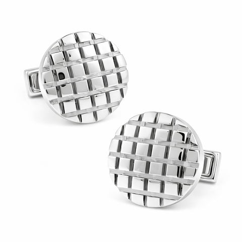 Manchetknopen Button - Zilverkleurig