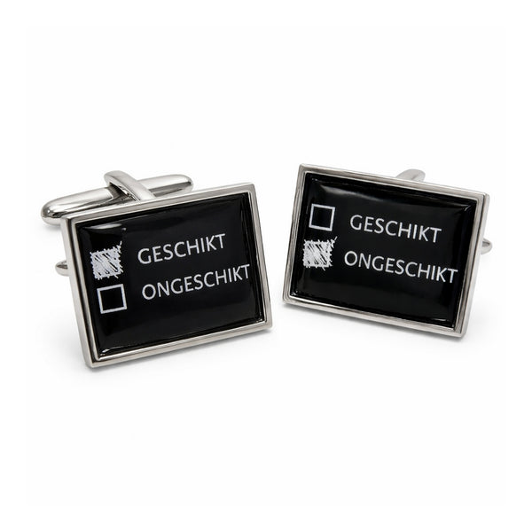 Manchetknopen Geschikt Ongeschikt