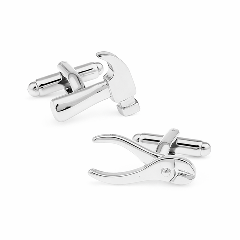 Manchetknopen Hamer en Tang