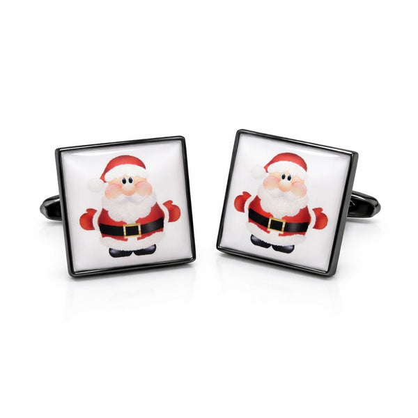 Manchetknopen Kerstman