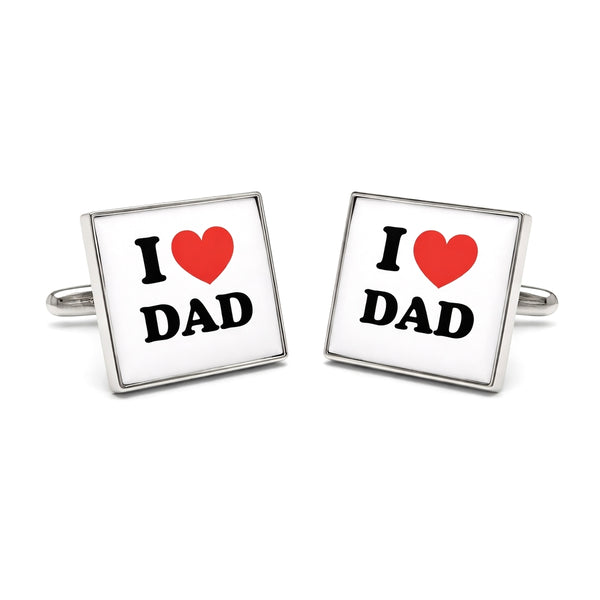 Manchetknopen I Love Dad
