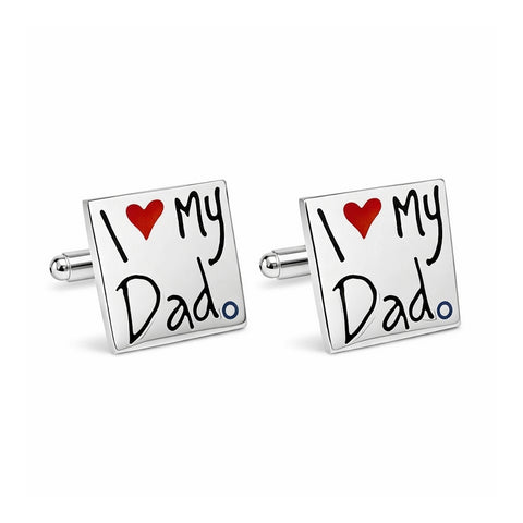 Manchetknopen I Love My Dad