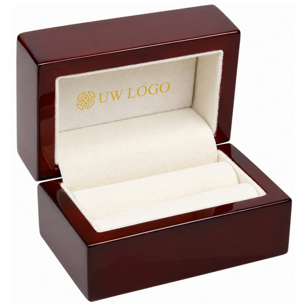Luxe Sieradendoosjes met Eigen Logo – Mahonie Hout