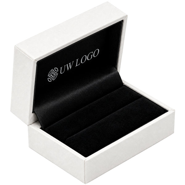 Luxe Sieradendoosjes met Eigen Logo – Kunstleer - Wit