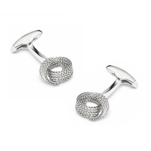 Manchetknopen Classic Rope 4 banen