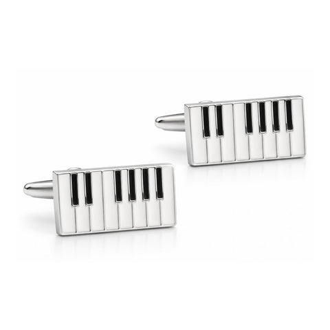 Manchetknopen Piano toetsen