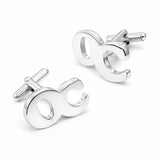 Manchetknopen met uw Initialen - Handgemaakt van Sterling Zilver