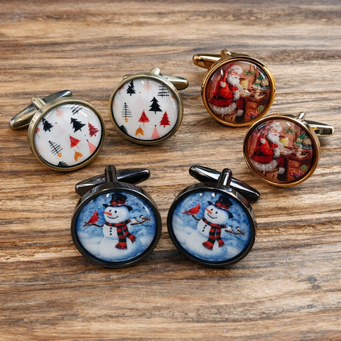 Ontwerp Zelf - Manchetknopen met afbeelding en persoonlijke tekst